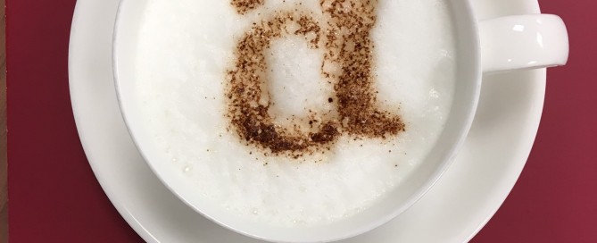 Coffe cup logo. Pension