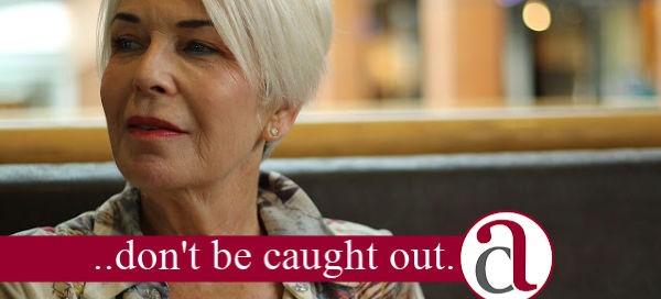 woman worried about pensions