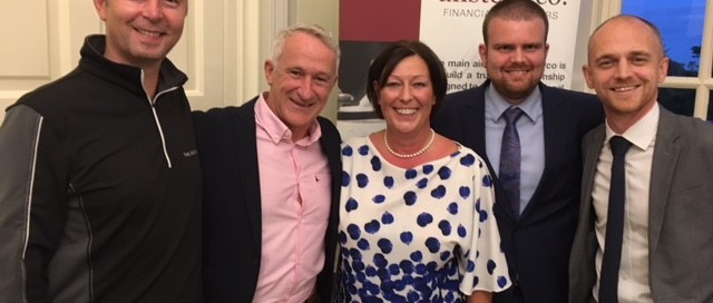 Charity golf day winners