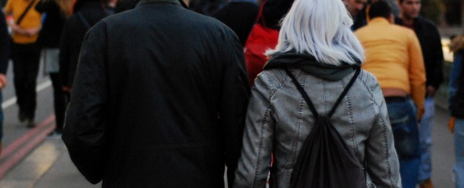 equity release couple walking