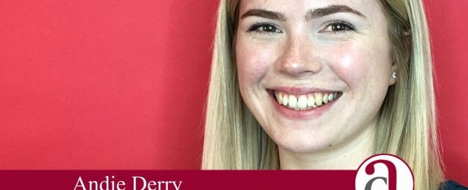 head shot of Andie Derry