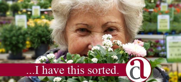older woman talking about Care Plans
