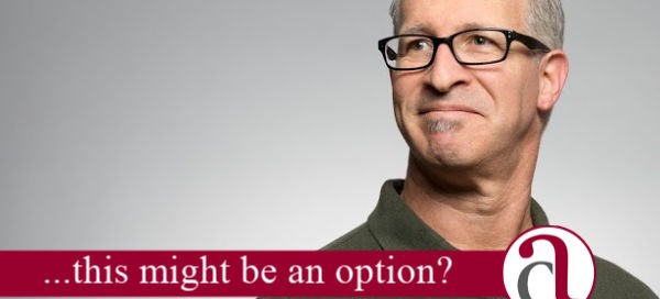 man thinking about his mortgage