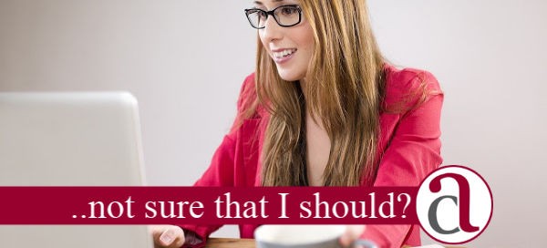 woman googling how do I get a divorce