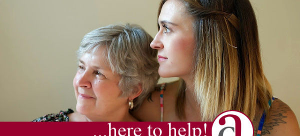 mother and daughter thinking about parents finances