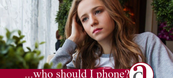woman thinking about her insurance policy