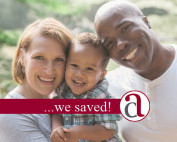 young family who have saved money with a remortgage