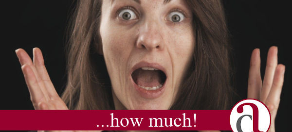 Surprised woman's face about State Pension