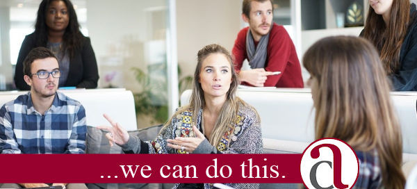 meeting of people talking about Retaining and Rewarding employees
