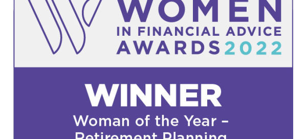 Woman of the Year retirement Planning logo