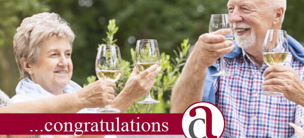 couple celebrating25 years of ISA
