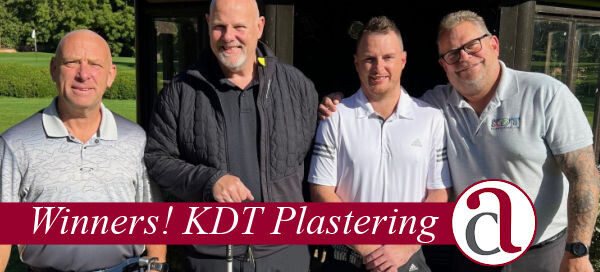 Head shot of KDT plastering Golf Day winners
